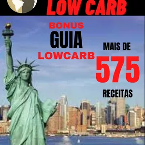 Imagem principal do produto Guia lowcarb + 575 RECEITAS LOWCARB
