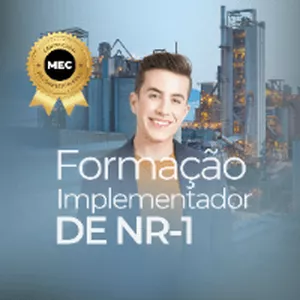 Imagem de capa para o Curso online Formação de NR-1 - Certificada pelo MEC