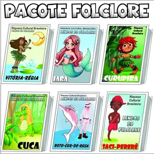 Imagem do curso PACOTE DE ATIVIDADES - LENDAS DO FOLCLORE