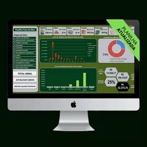 Imagem de capa para o Curso online Planilha Preço da Obra