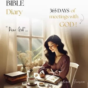 Imagem de capa para o Curso online Bible Diary: Dear God - 365 Days of Meetings with God + Bible Journaling