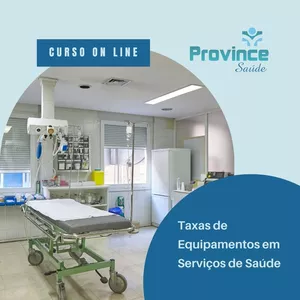 Imagem de capa para o Curso online Curso Taxas de Equipamentos em Serviços de Saúde