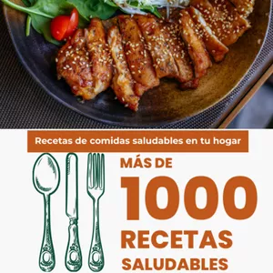 Imagen de portada para Curso online Más de 1000 Recetas Saludables sin azúcar &amp; sin gluten