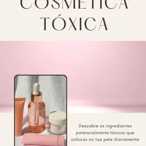 Imagem de capa para o Ebook Cosmética Tóxica