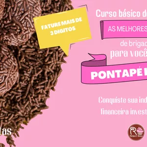 Imagem do curso Curso básico de brigadeiro