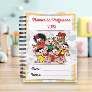 Imagem de capa para o Ebook PLANNER TEMA TURMA DA MÔNICA