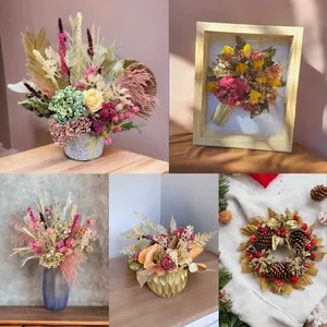 Imagem de capa para o Curso online Curso de Arte Floral Afetiva e Flores Secas