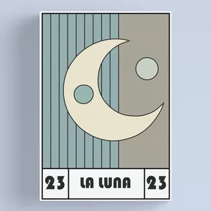 Imagen de portada para Curso online La Luna - Ilustración Digital Inspirada en la Lotería Mexicana