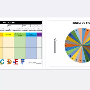 Imagem de capa para o Curso online Jogo do Stop/Adedonha + Roleta