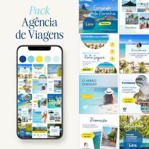 Imagem de Pack Agência de Viagens criado por Josy Santos na hotmart