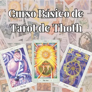Imagem de capa para o Curso online Curso Básico de Tarot de Thoth - Arcanos Maiores e Menores