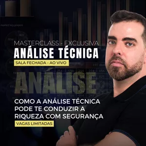 Imagem de capa para o Curso online Masterclass Exclusiva - Análise Técnica