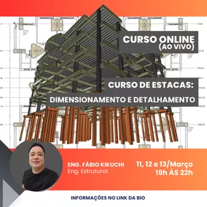 Imagem de capa para o Curso online CÁLCULO E DETALHAMENTO DE ESTACAS
