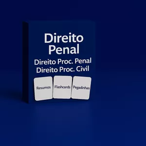 Imagem de capa para o Curso online COMBO 5 – Direito Penal, Direito Processual Penal, Direito Proessual. Civil (R$ 137)