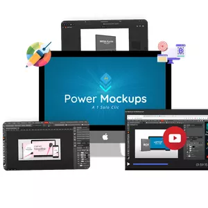 Imagen de portada para Curso online Power mockups