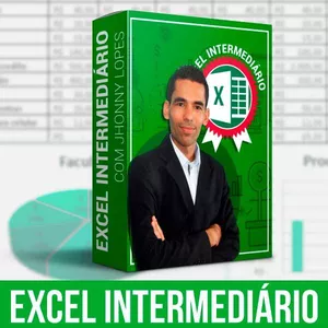 Imagem de capa para o Curso online Excel Intermediário