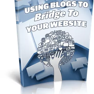 Imagem de capa para o Ebook Usando blogs para fazer a ponte para o seu site