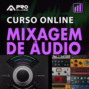 Imagem de capa para o Curso online Mixagem de Áudio