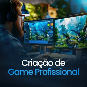 Imagem de capa para o Curso online Criação de Game Profissional