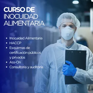 Imagen de portada para Curso online Curso de Inocuidad Alimentaria