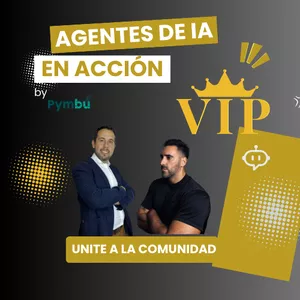 Imagen de portada para Evento online Agentes IA en Acción VIP - Acceso 3 meses