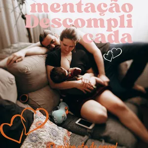 Imagem de capa para o Ebook E-book Amamentação Descomplicada