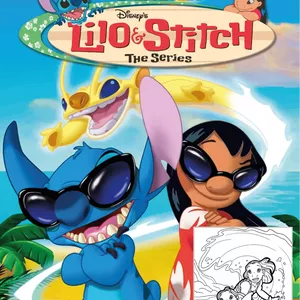 Imagen de portada para Ebook libro para pintar lilo y stitch