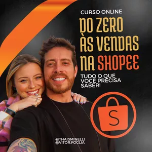Imagem de capa para o Curso online Do Zero às Vendas na Shopee