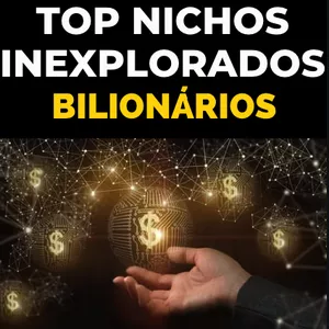 Imagem de capa para o Ebook Top Nichos Inexplorados Bilionários
