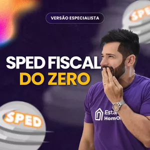 Imagem de capa para o Curso online 08 SPED Fiscal (ICMS / IPI)