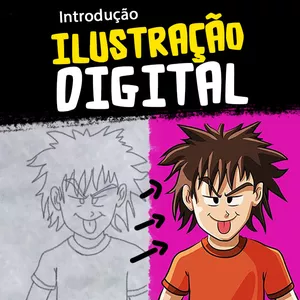 Imagem de capa para o Curso online Curso Ilustração Digital! Do ZERO