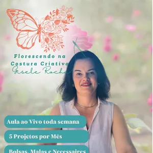 Imagem de capa para o Curso online Florescendo na Costura Criativa