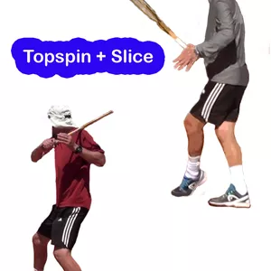 Imagem de capa para o Curso online Curso - Aprendendo o Topspin no forehand e slice no backhand