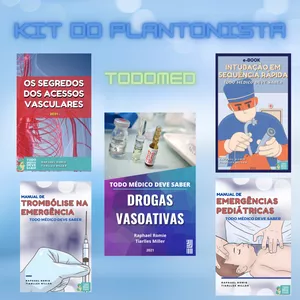Imagem de capa para o Ebook Kit do Plantonista TodoMed - Coleção de E-books Completa
