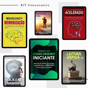 Imagem principal do produto KIT CONCURSEIRO