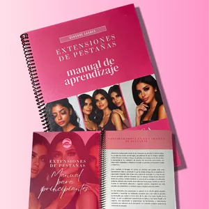 Imagen de portada para Ebook Manual de aprendizaje de extensiones de pestañas híbridas y volumen 