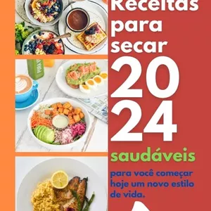 Imagem de capa para o Ebook Receitas para secar 2024