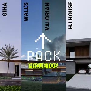 Imagem de capa para o Ebook PACK PROJETOS