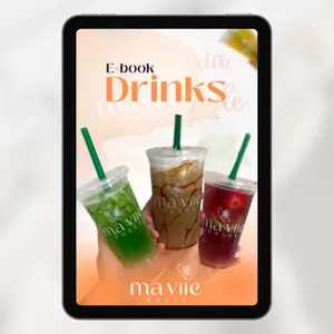 Imagem de capa para o Ebook E-book Drinks 