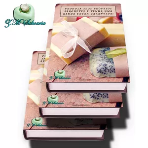 Imagem de capa para o Ebook Produza seus próprios Sabonetes e tenha uma RENDA EXTRA GARANTIDA !