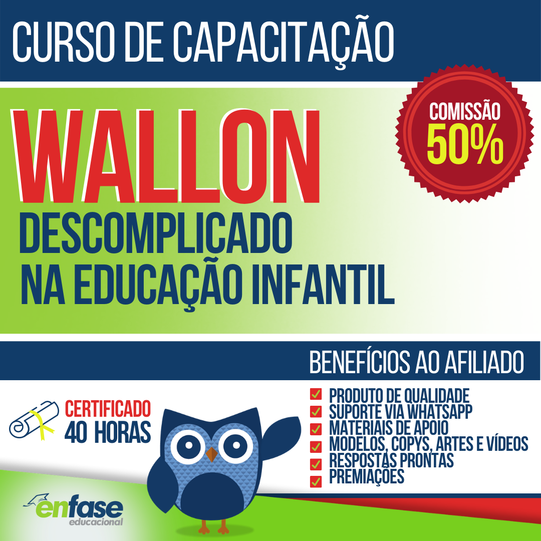 (Cód 27) Wallon Descomplicado na Educação Infantil