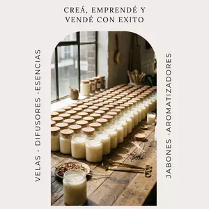Imagen de portada para Ebook Cómo Emprender con Velas y Difusores...Guía práctica paso a paso para crear, producir y vender desde casa