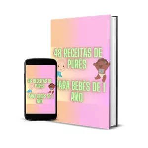 Imagem de 48 Receitas de Purês  Saudáveis e Nutritivas para Bebês de 1 Ano criado por RMB Sistemas na hotmart