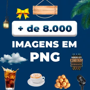 Imagem de capa para o Curso online Banco de Imagens em PNG