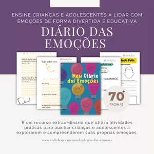 Imagem de capa para o Ebook Meu Diário das Emoções
