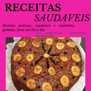 Imagem de capa para o Ebook Receitas Saudaveis