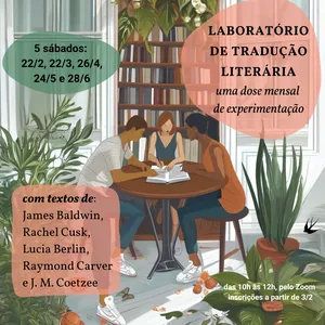 Imagem de capa para o Curso online Laboratório de Tradução Literária