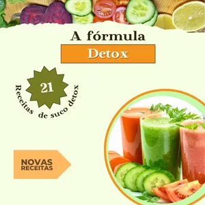 Imagem do curso A Fórmula Detox - 21 Receitas de Suco Detox