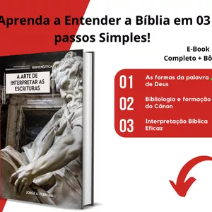 Imagem do curso Hermenêutica Bíblica para Iniciantes (A Arte de Interpretar as Escrituras)