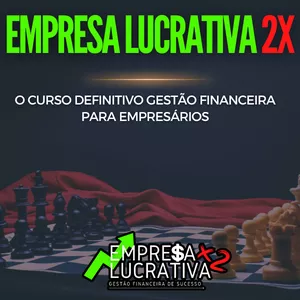 Imagem de capa para o Curso online Empresa Lucrativa 2X | Gestão Financeira Lucrativa e Descomplicada Para Empresários